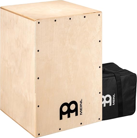 Meinl Percussion Cajon, MADE IN EUROPE Sit-On Box Drum, Snare & Bass Tone