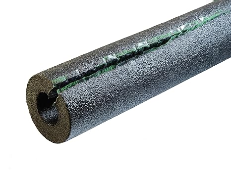 DGS05810 Self Seal 5/8" x 1" Foam Pipe Insulation - 120 Lineal Feet/Carton, Polyethylene