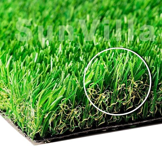 SunVilla Grass 1.38" Realistic Artificial Grass Turf (2 in X 3 in - Sample)