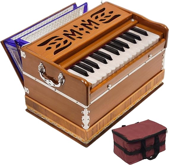 Musician's Mall Travel Harmonium Highly Portable Indian Instrument. Set-up, tuned and shipped from California, the oldest Indian Musical Instrument store in the US.