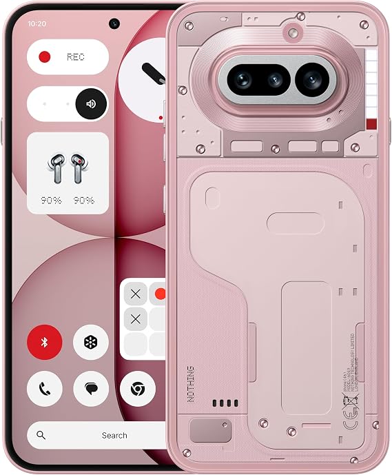 NOTHING Phone (4a), 12 GB RAM, 256 GB Pembe (Nothing Türkiye Garantili)
