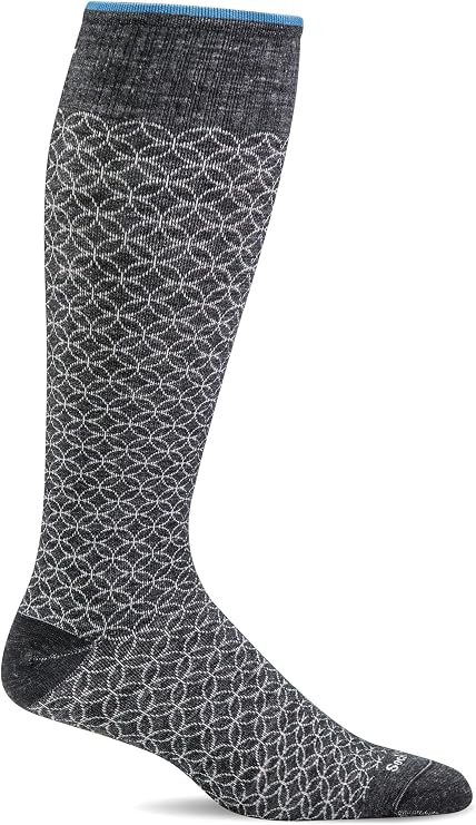Sockwell Women's Featherweight Fancy Moderate Graduated Compression Sock