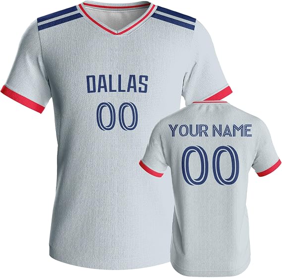 Custom Soccer Jersey 2025 Personalized Soccer Uniform Printed Name Number Sports Shirt for Men Women Youth Fans Gifts