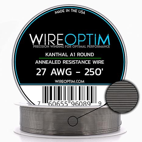 Kanthal A1 Resistance Wire 27 AWG - 250 Feet