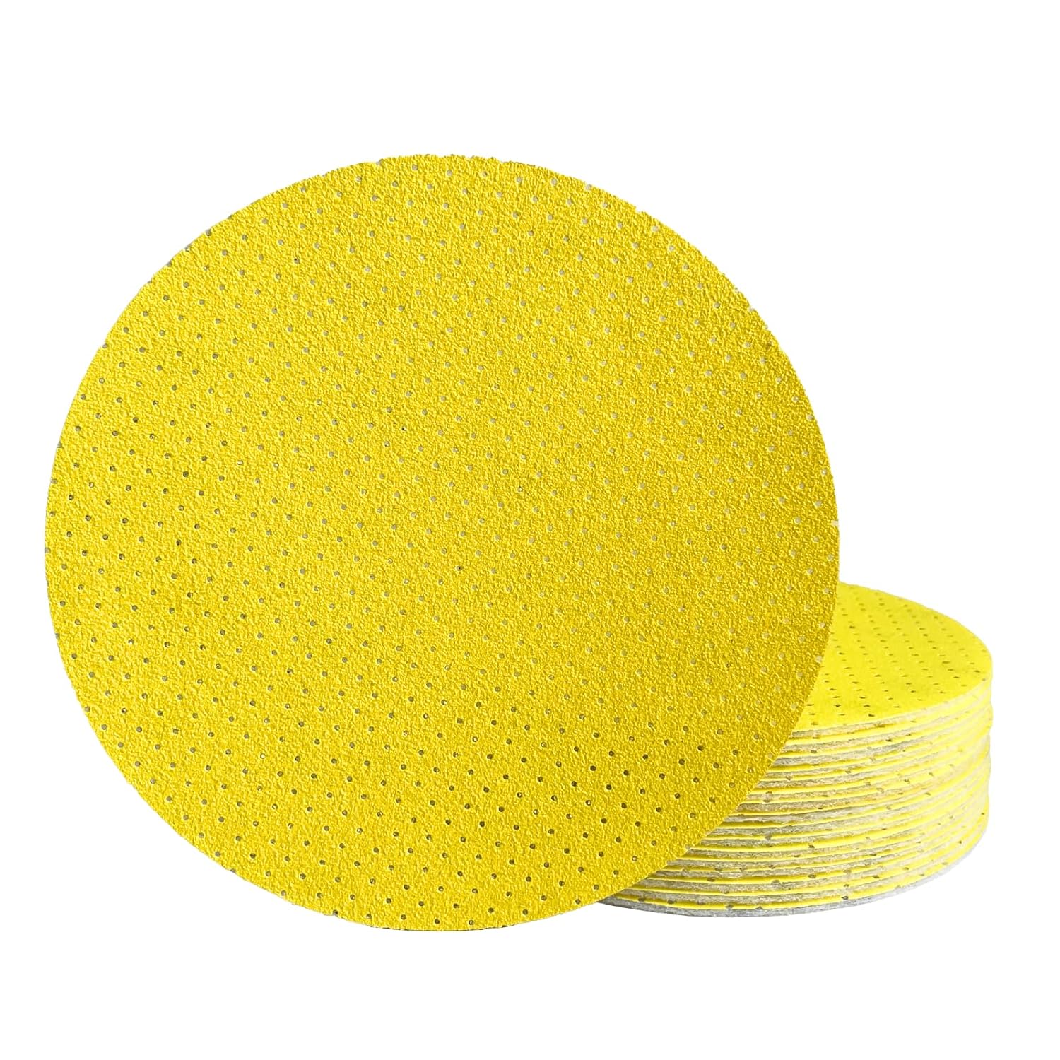 9-Inch Perforated Hook-and-Loop Drywall Sanding Discs, Durable Aluminum Oxide Sanding Pads for Drywall Sanders – Improved Dust Extraction & Long-Lasting Performance 10PCS (60# 10pcs)