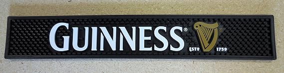 Guinness Bar Rail Spill Mat - NEW