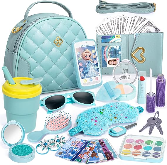Hohosunlar Play Purse Accessories for Little Girl Gift Frozen 3-12