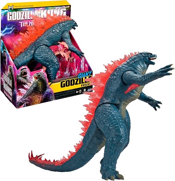 Godzilla x Kong: The New Empire, 11 inç Dev Godzilla Aksiyon Figürü Oyuncak, İkonik Koleksiyon Film Karakteri Sınırlı Paket İçi Boş Dünya Manzarasından İlham Verilmiştir, 4 Yaş ve Daha Fazla Yaş İçin