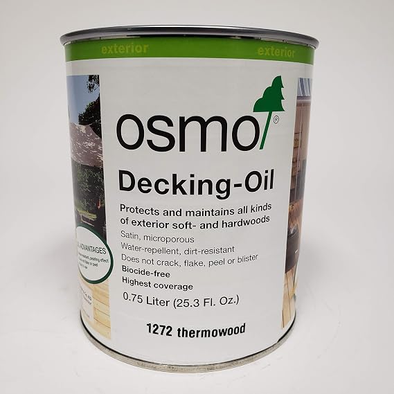 Osmo - Decking Oil - 1272 Thermowood - 0.75 Liter