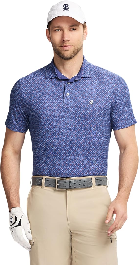 Izod Men's Swingflex Elite Short Sleeve Golf Polo