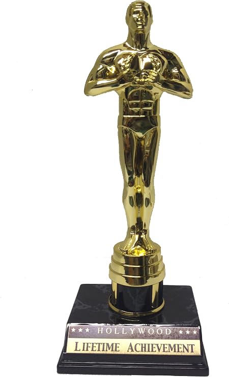 Achievement Award, Victory Trophy, Lifetime Sports Trophy - Gold
