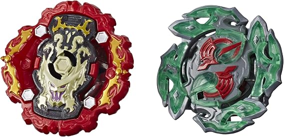 BEYBLADE Burst Rise Hypersphere Dual Pack Viper Hydrax H5 Dullahan D5 - 1 Left Spin and 1 Right Spin Battle Top for Ages 8+