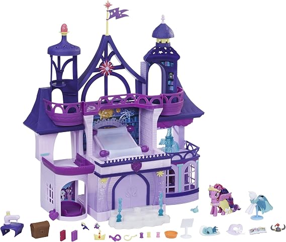 My Little Pony Toy Magical School of Friendship Playset with Twilight Sparkle Figure, 24 Accessories, Ages 3 and Up