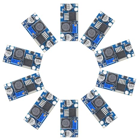 Zovfam LM2596 DC to DC Buck Converter, 3.0-40V to 1.5-35V, 10 Pack