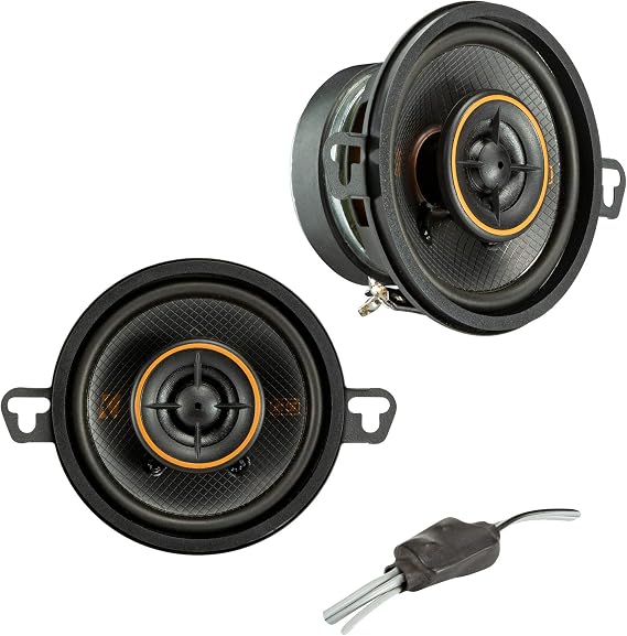 Pair Kicker 47KSC3504 KSC3504 3.5" 50 Watt 2-way Car Stereo Speakers KSC350