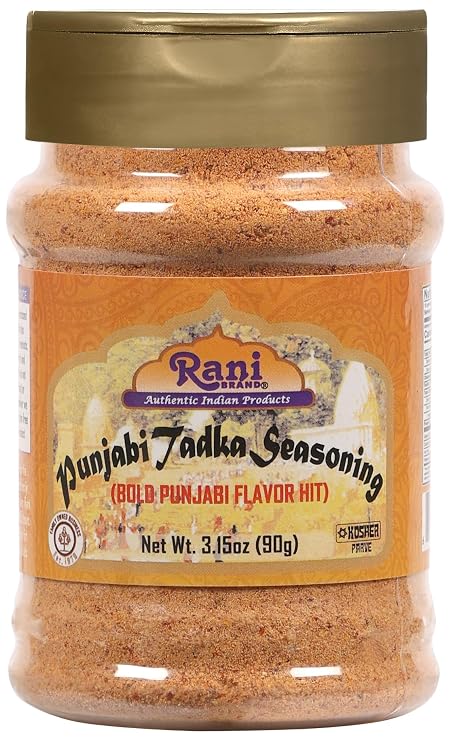 Rani Punjabi Tadka Seasoning (Bold Punjabi Flavor Hit) 3.15oz (90g) PET Jar ~ Shaker Top | All Natural | Vegan | Gluten Friendly | NON-GMO | Indian Origin