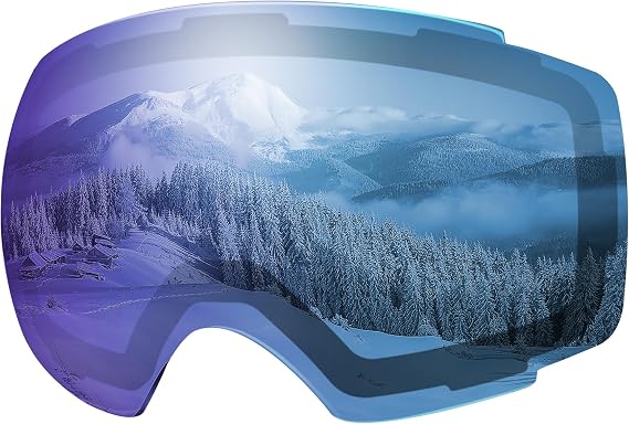 OutdoorMaster PRO Ski Goggle Replacement Lens, VLT Options for All Weather