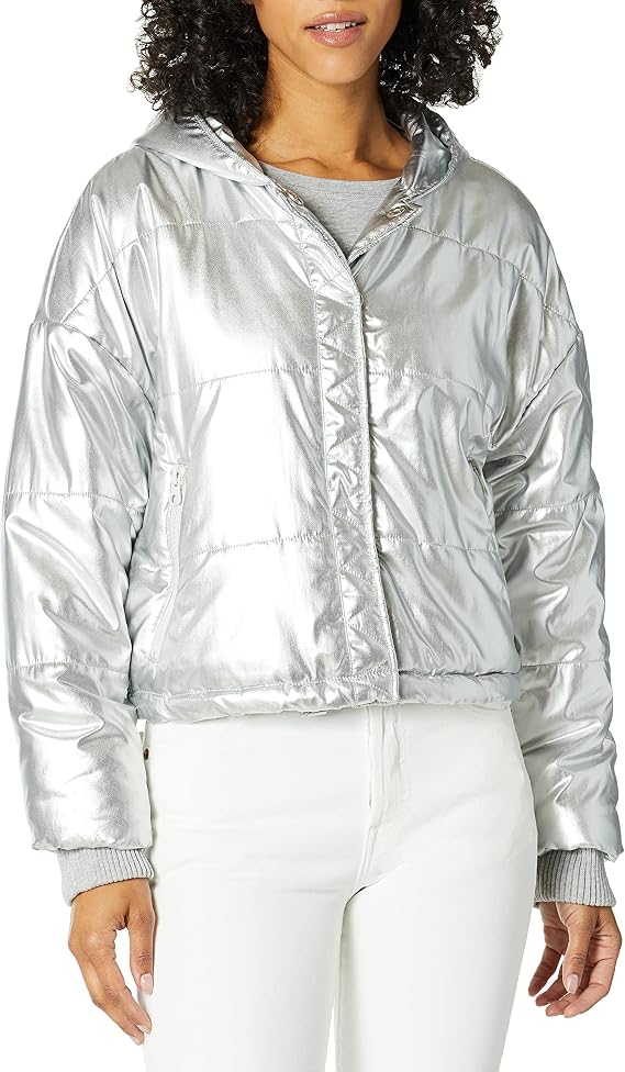 Splendid Women's Bomber Puffer Jacket