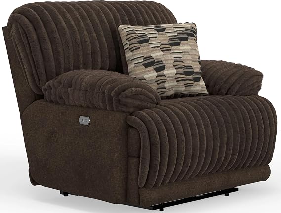 Catnapper Hollifield Power Wall Hugger Recliner-Chocolate