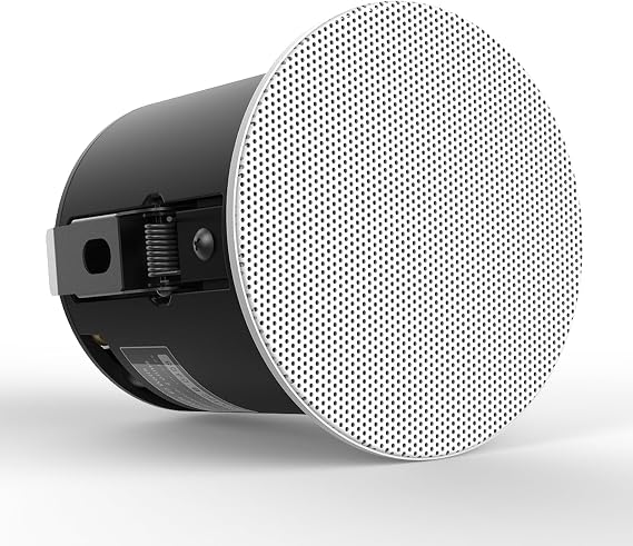 Arylic CK30C 3" Round Recessed Ceiling Speaker, 16 Core Silk Film Tweeter 30-60W Coaxial Passive Speaker. Dust and Moisture Resistant, Suitable for Patio, Bathroom, Public Places Various Scenes