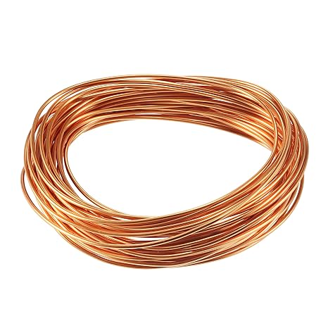 uxcell 1.5mm Dia Magnet Wire Enameled Copper Wire Winding Coil 32.8ft Length Widely Used for Transformers Inductors