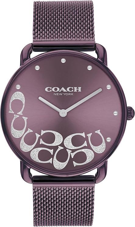 Coach Elliot Women's Watch | Sleek Design with Scatter C's | Timeless Style for Any Occasion | Gift for Her | Water-Resistant