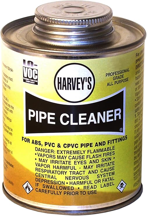 Harvey 019120-12 All Purpose Pipe Cleaner, 16 Oz, Dauber Can, Clear, Liquid