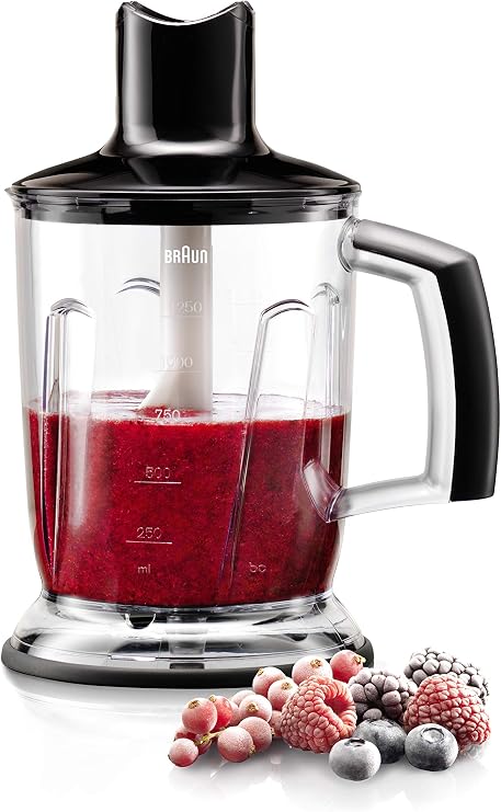 Braun MQ 20 MultiQuick Blender (350 ml) A 1250 ml Black