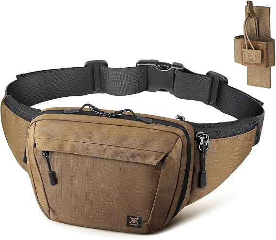 RXW Tactical Concealed Carry Fanny Pack,CCW Fanny Pack for Men Women