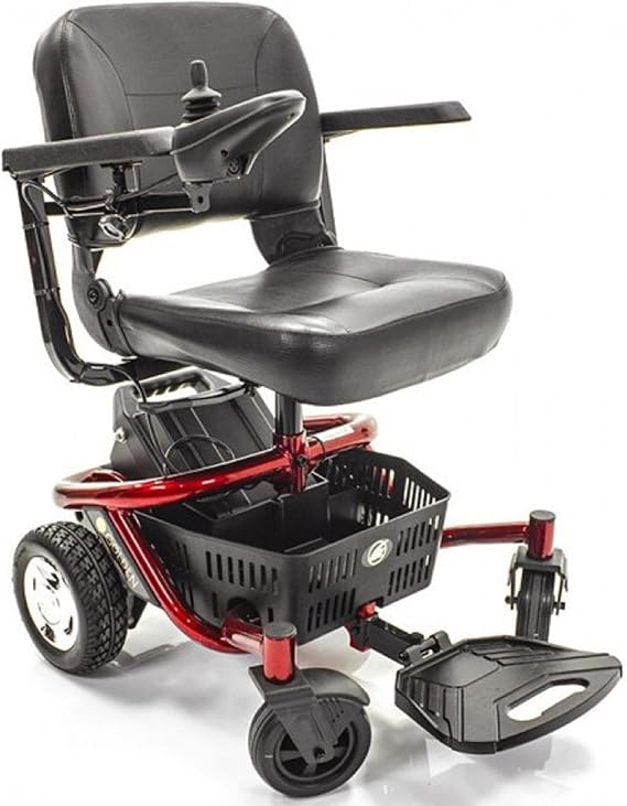 Golden Technologies - LiteRider Envy - Compact Power Chair - Red