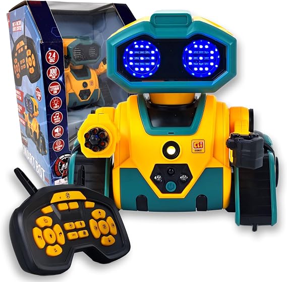 Hyper Drive Smart-Bot Coding Robot Kit for Kids STEM Robotics Toy with Easy Programming for Beginners Build, Code & Play Educational Robot