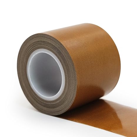 Teflone PTFE Glass Cloth Tape for Vacuum Sealer Machine, 2 inch x 33 Ft,High Temperature Adhesive Tape