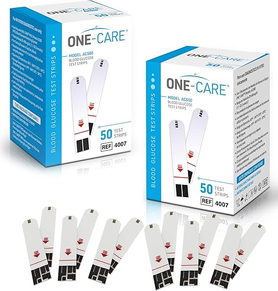 ONE-CARE Blood Glucose Test Strips (Test Strips (200 Pack))