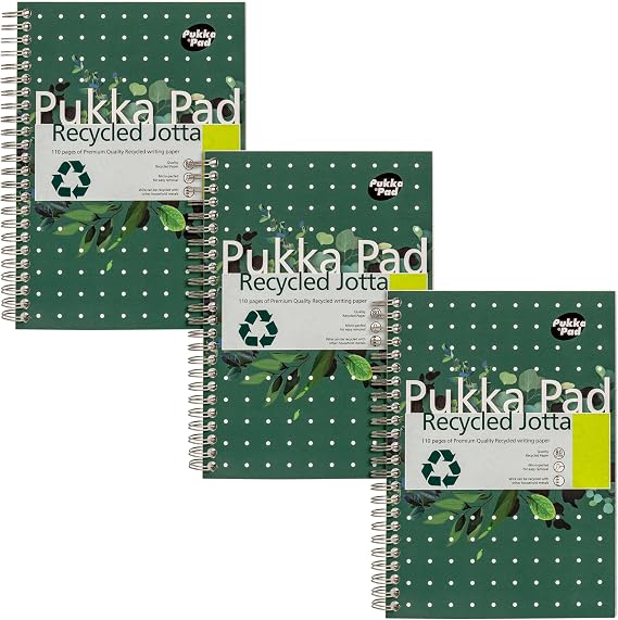 Pukka Recycled A5 PAD 80GSM 110PAGES