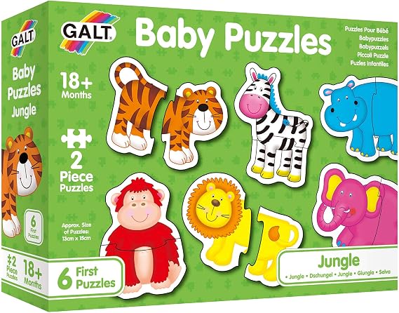 Galt Toys, Baby Puzzle - Jungle