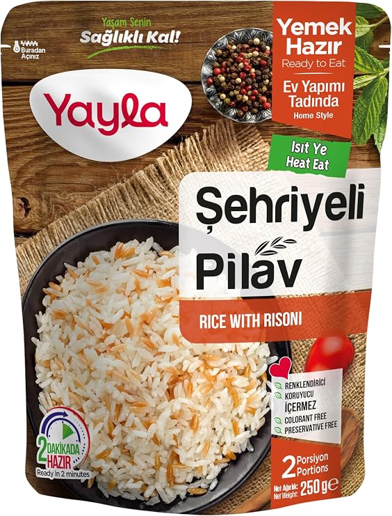 yayla Şehriyeli Pirinç Pilavı, 250 gr Tekli Paket