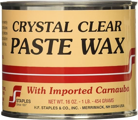 Staples 211 Carnauba Paste Wax, 1-Pound, Clear