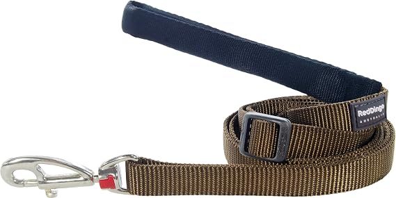Red Dingo Classic Dog Lead, Medium, Brown