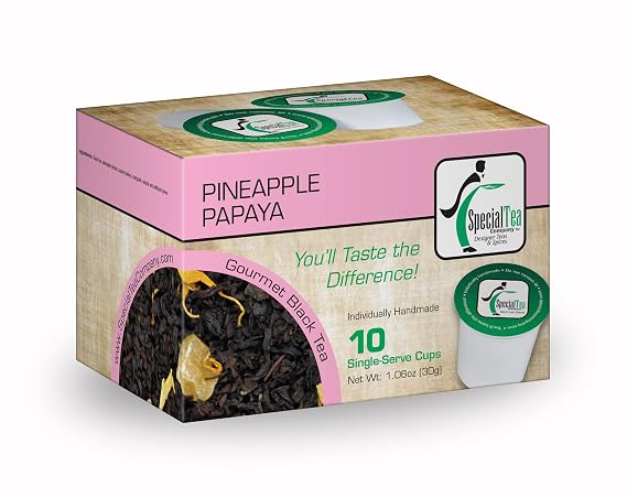Special Tea Company Pineapple Papaya Black Tea Single Serve