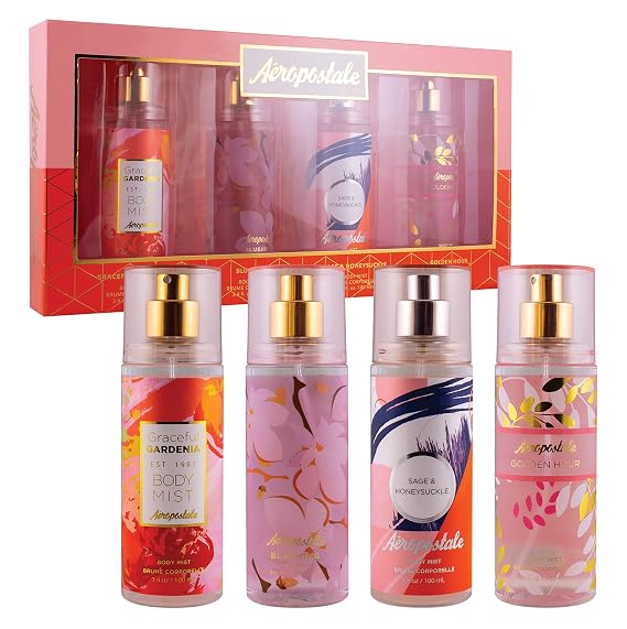 Aeropostale Artistic Expression Collection Body Mist for Women, 4 x 3.4 fl oz