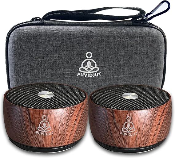Sound Frequency Machine,Auto Tibetan Singing Bowl, Meditation Generator Instrument - Solfeggio Bath for Yoga, Mindfulness, Vibration System of Chakra Balancing, 5 Tones, 3 Timers