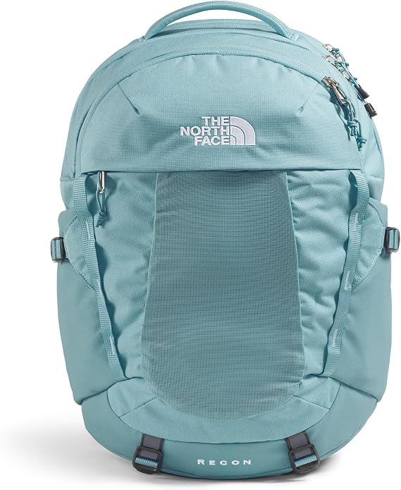 The North Face Women's Recon Everyday Backpack, Bl Eclps Lt Ht/Bl Eclps, OS | Commuter Travel Bag, 18" Laptop Sleeve, Water-Repellent