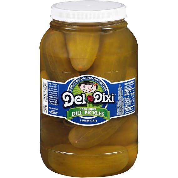 Del Dixi Dill Pickles 1gallon 3.8L
