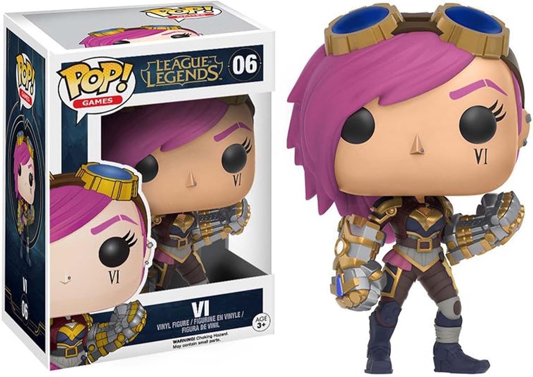 Funko Pop Games League of Legends Vi Vinyl Figure Action Figure