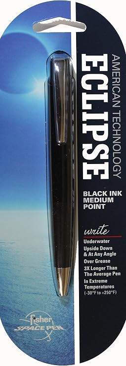 Fisher Space Pen Eclipse Space Pen ECL - Black - Compact and Dependable; Ideal EDC Pen