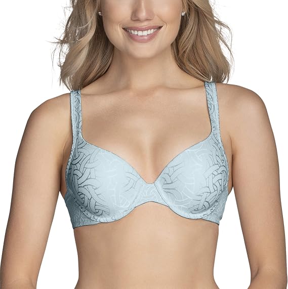 Vanity Fair Women's Perfect T-Shirt Bra, Body Shine Full Coverage, Lightly Lined Cups up to DD