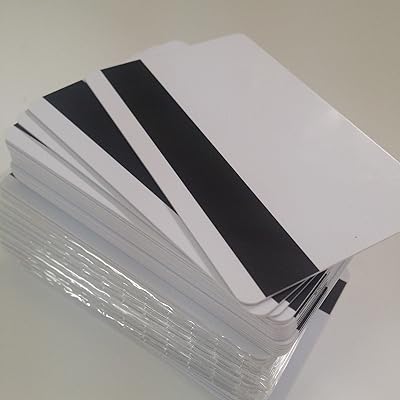 PVC ID Card Starter Kit - 50 HiCo Inkjet PVC Cards & PVC Card Tray for Epson R280, Artisan 50, RX595, R260 and Others