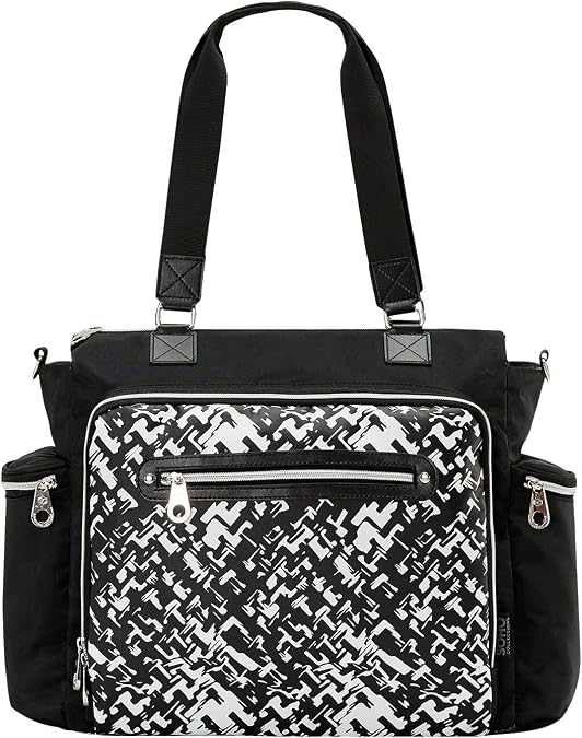 SoHo Times Square Diaper Bag Tote 8Pc Set