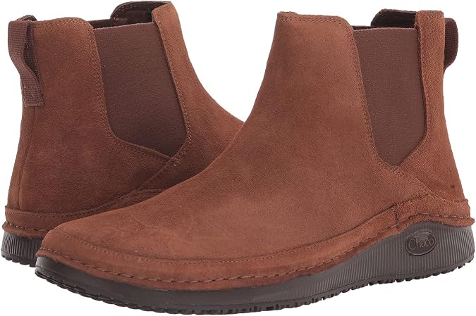 Chaco Men's Paonia Chelsea Boot, Brown, 7