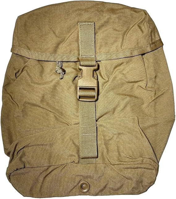Genuine US Military FILBE Sustainment Pouch Utility Pouch Tactical Bag Coyote Brown USGI Made in the USA